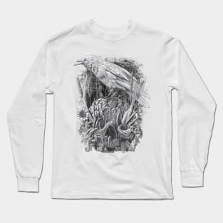 White Raven Long Sleeve T-Shirt